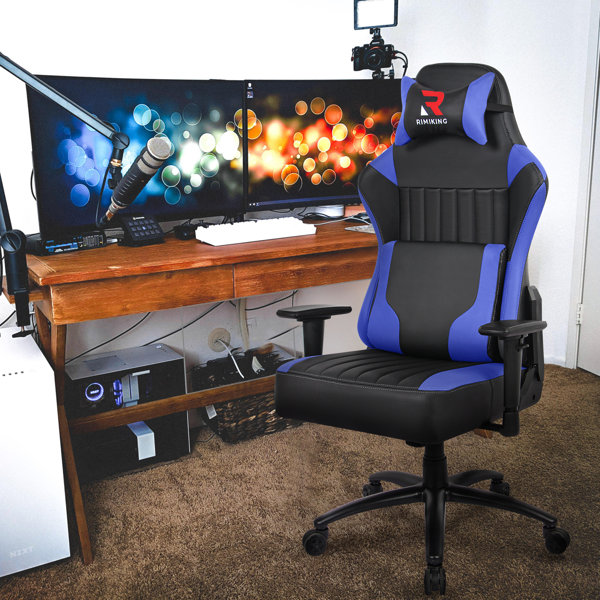 The Twillery Co. Big Tall Gaming ChairErgonomic High Back Adjustable